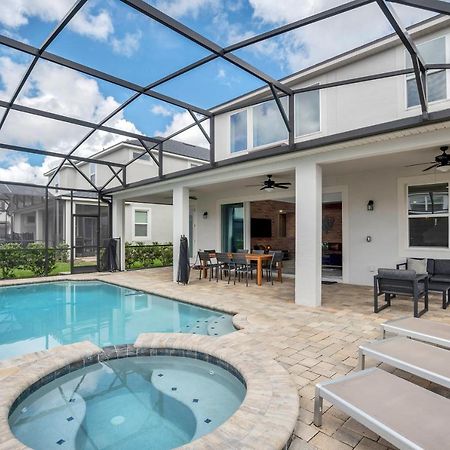 Modern Villa Wprivate Pool&Spa, Free Water Park Orlando Extérieur photo