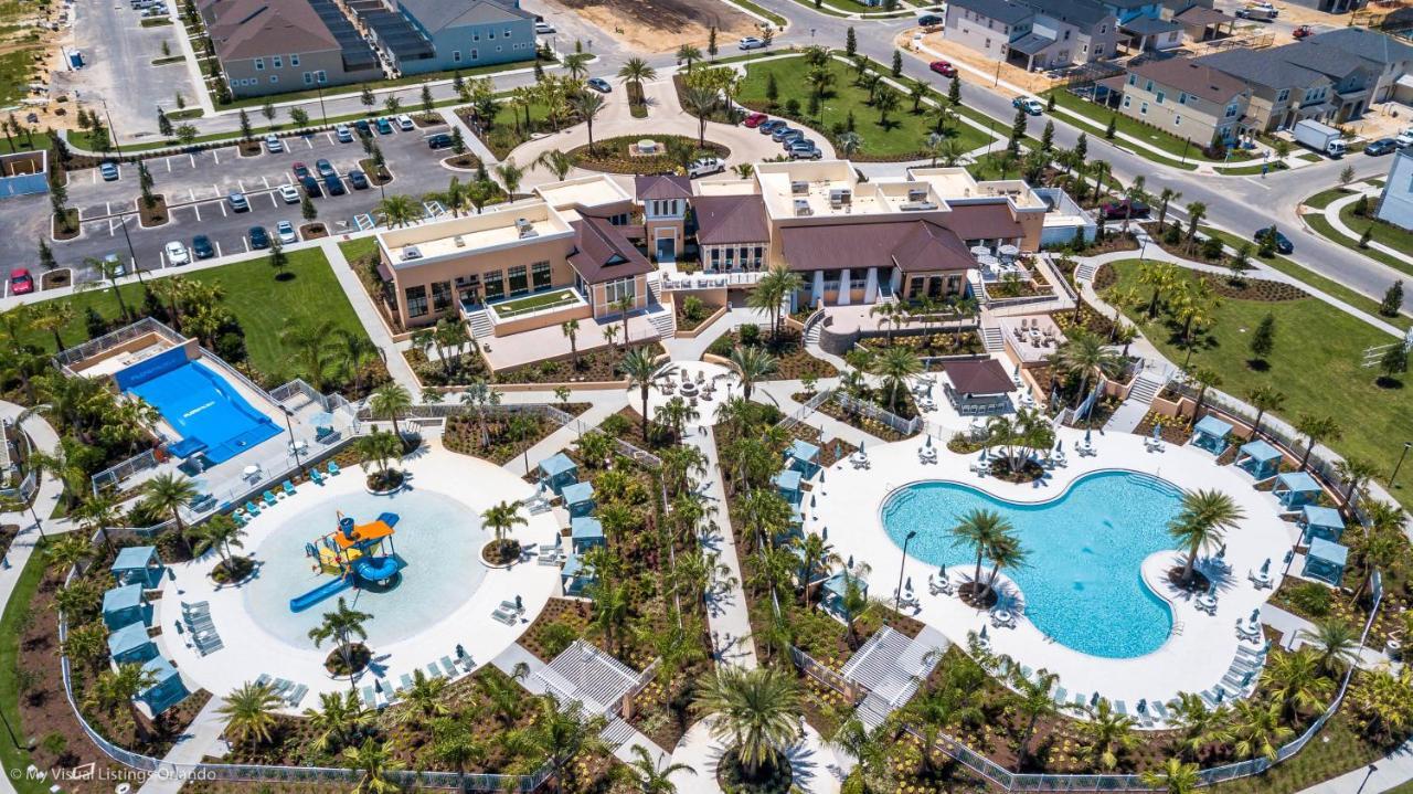 Modern Villa Wprivate Pool&Spa, Free Water Park Orlando Extérieur photo