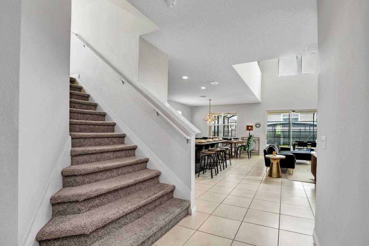 Modern Villa Wprivate Pool&Spa, Free Water Park Orlando Extérieur photo