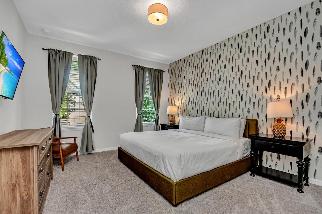 Modern Villa Wprivate Pool&Spa, Free Water Park Orlando Extérieur photo