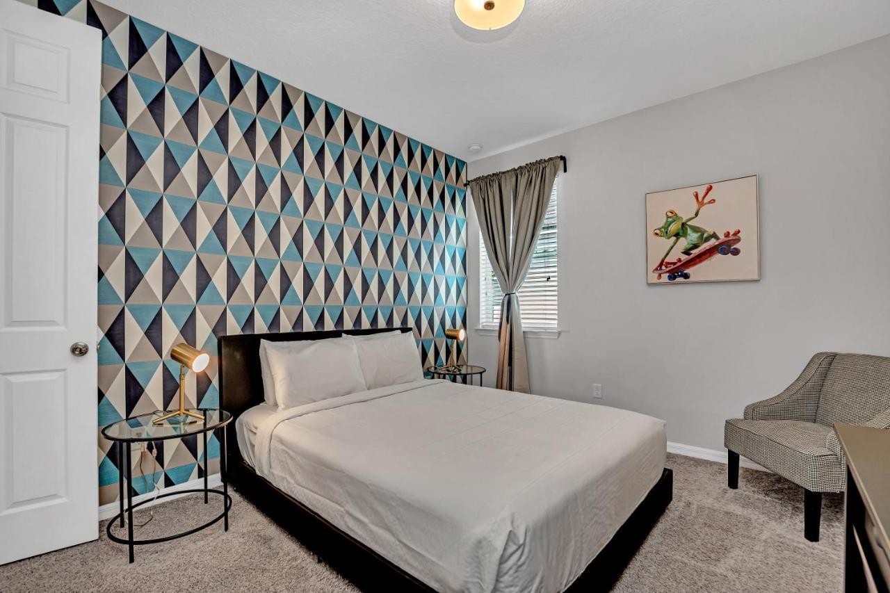 Modern Villa Wprivate Pool&Spa, Free Water Park Orlando Extérieur photo