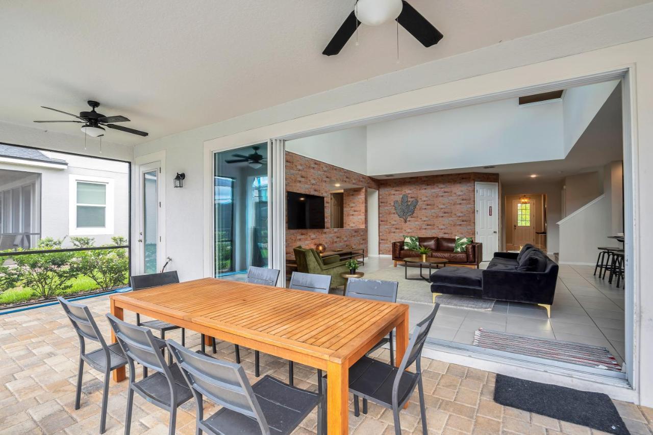 Modern Villa Wprivate Pool&Spa, Free Water Park Orlando Extérieur photo