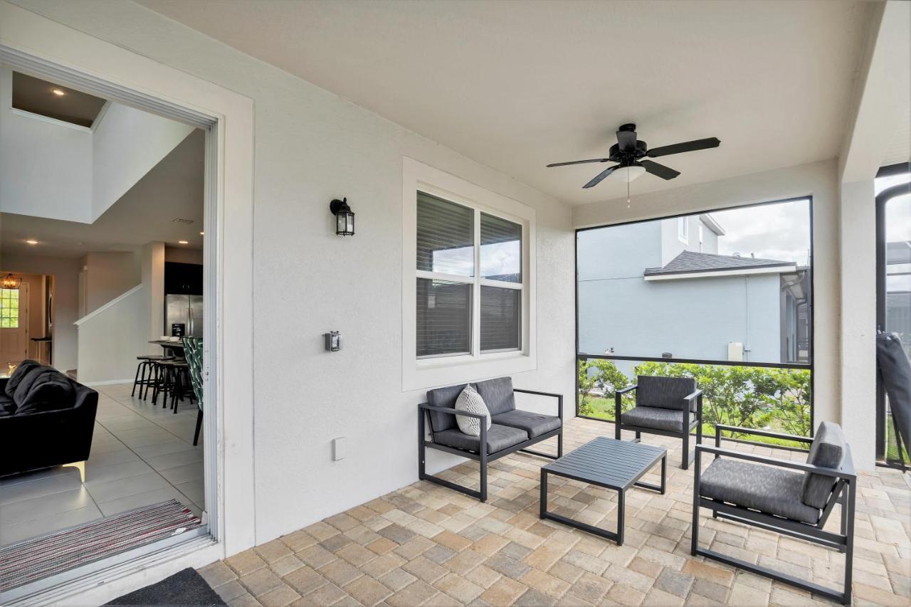 Modern Villa Wprivate Pool&Spa, Free Water Park Orlando Extérieur photo
