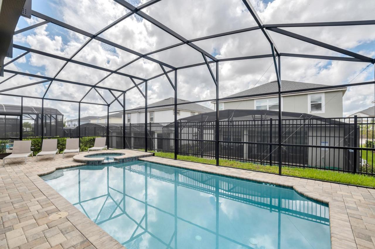 Modern Villa Wprivate Pool&Spa, Free Water Park Orlando Extérieur photo