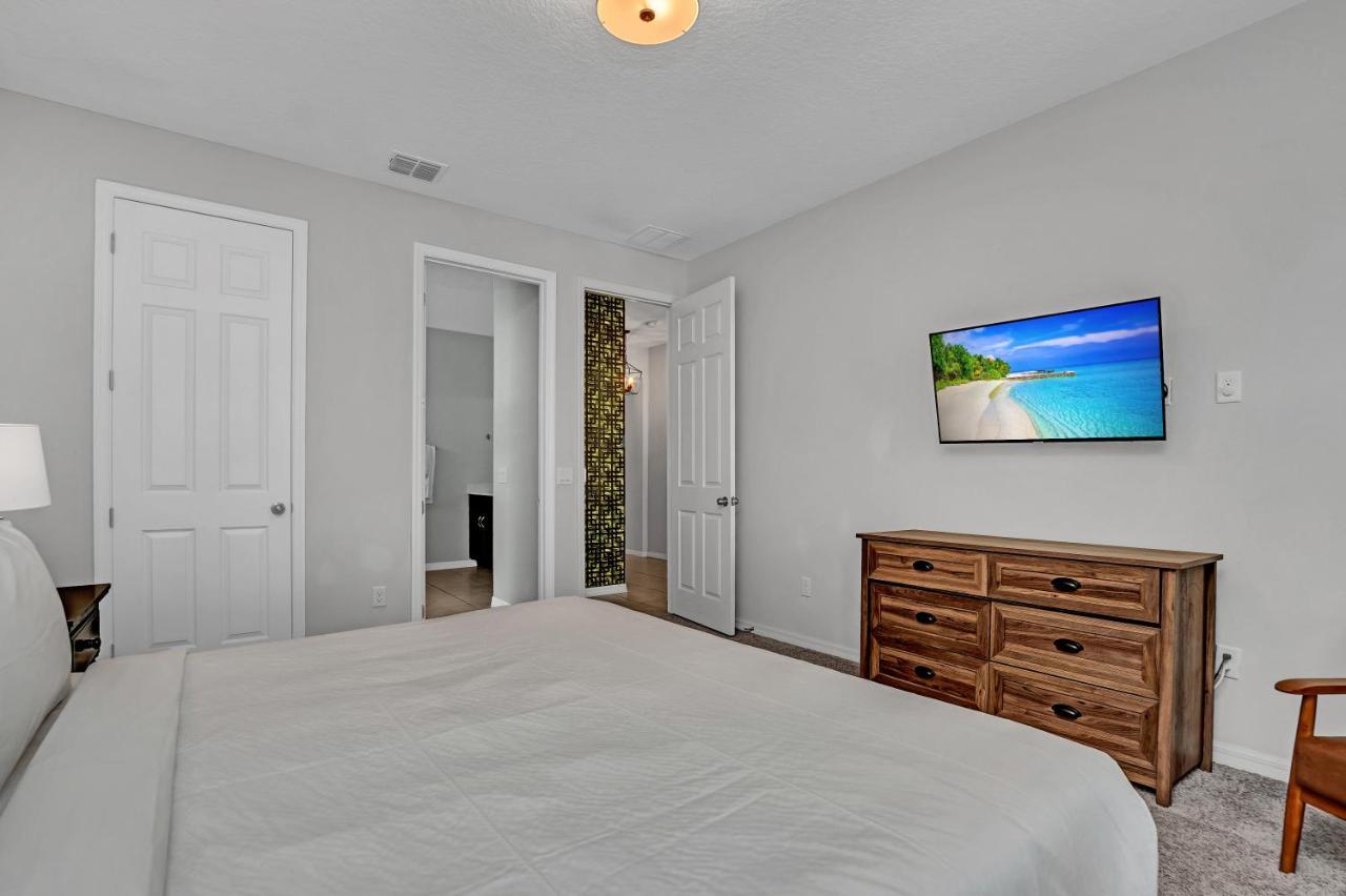 Modern Villa Wprivate Pool&Spa, Free Water Park Orlando Extérieur photo