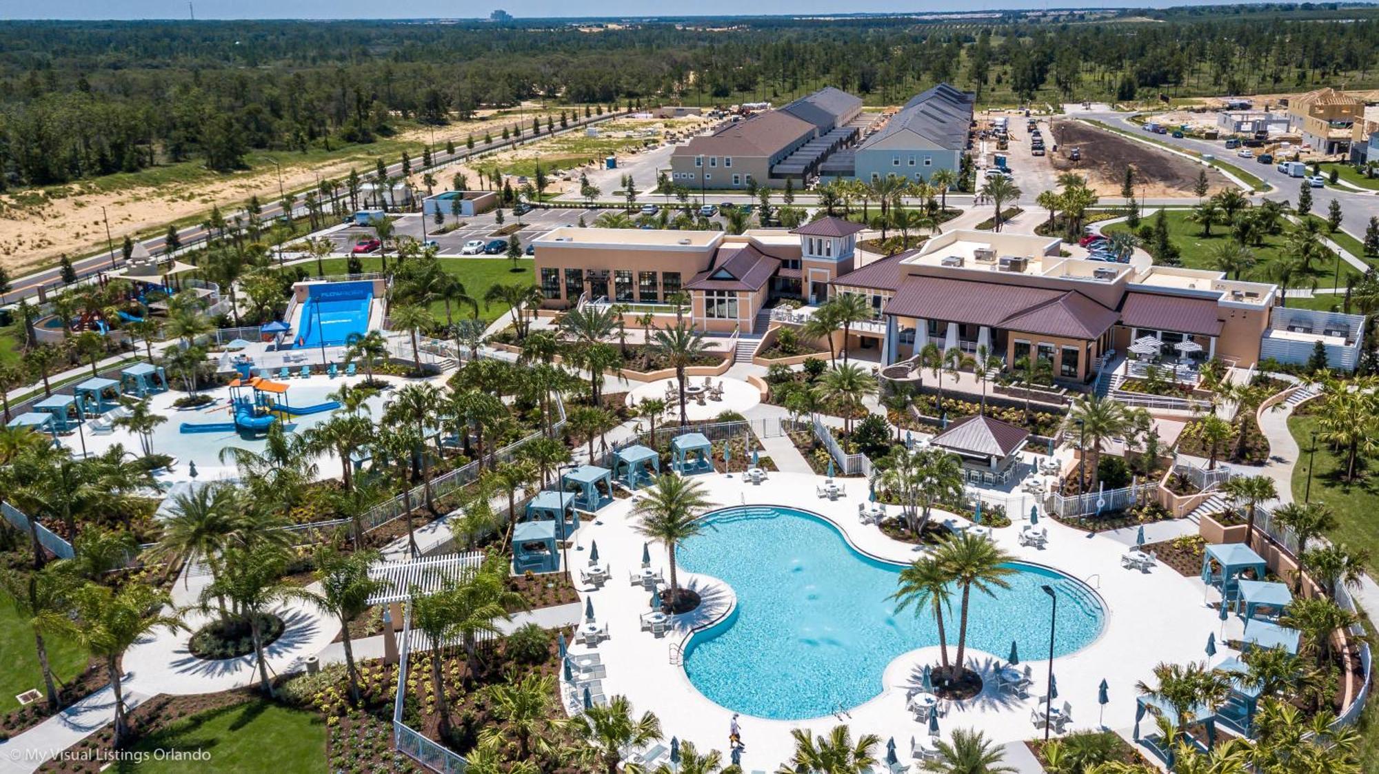 Modern Villa Wprivate Pool&Spa, Free Water Park Orlando Extérieur photo