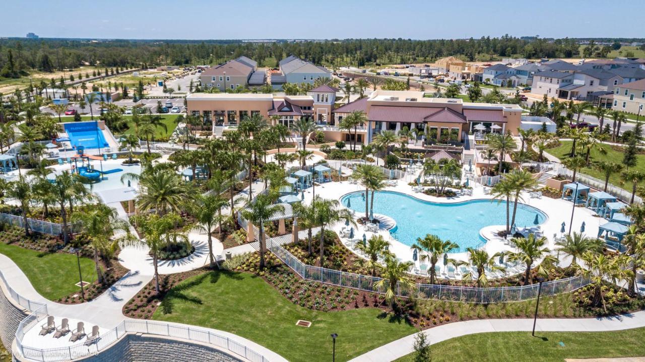 Modern Villa Wprivate Pool&Spa, Free Water Park Orlando Extérieur photo